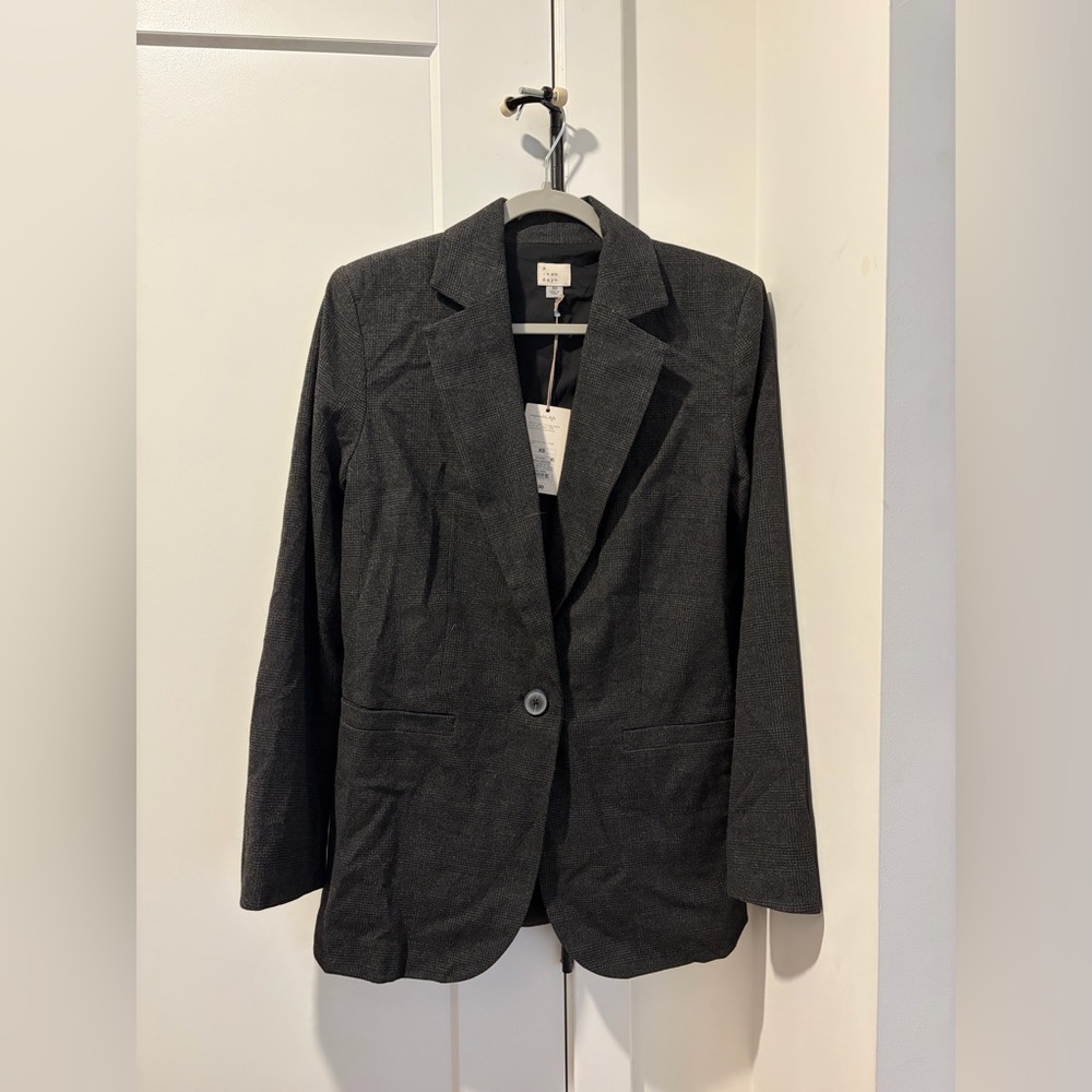 NWT A New Day 2-Piece Set – Blazer (Xs) & Cargo Jogger Pants (4), Wool-Like